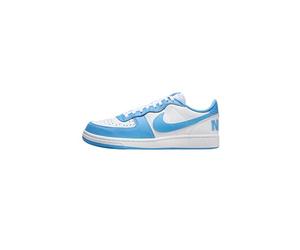 NIKE Sportswear - Sneakers Terminator Low NA 2 in Pelle, Blu Navy-Bianco (11)