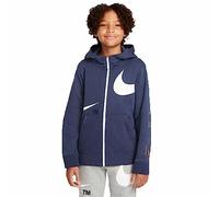 Nike SPORTSWEAR SWOOSH HOODED FULL ZIP LS TOP YOUNG ATHLETES BOYS DD8637 437 XS