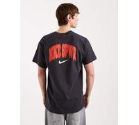 Nike - Sportswear - T-shirt nera con grafica stampata sul retro-Blu navy L