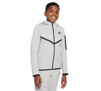 Felpa con cappuccio e zip a tutta lunghezza Nike Sportswear Tech Fleece - Ragazzo/a - Grigio S