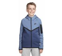 Nike Sportswear Tech Fleece Jr - felpa con cappuccio - ragazzo M Dark Blue/Light Blue junior