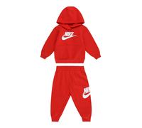 Nike Sportswear Tuta da jogging 'CLUB FLEECE' rosso / bianco Bambini Nike Sportswear 74-80 rosso / bianco
