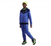 Tuta per ragazzi Nike Kids Dri-Fit Poly Knit Full Zip - comet blue/midnight navy/white - Blu (S)