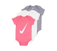 Nike Sportswear Tutina / body per bambino grigio / rosa / bianco Bambini Nike Sportswear 50-68
