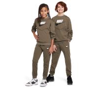 Nike Sportswear unisex Tute da ginnastica - Olivo - Jersey di cotone - Foot Locker Olive 158 - 170 CM