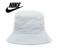 Nike Sportswear Velluto a Coste Secchio Cappello Un Rétro Look Ricamato Grafico