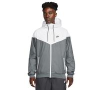 Nike Sportswear Windrunner - Giacca da uomo, Grigio fumo/Bianco/Grigio fumo/Nero, Small