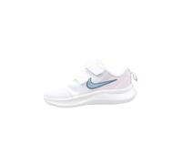 Nike Star Runner 3, Scarpe Da Corsa Su Strada Bambini E Ragazzi, Bianco White Cobalt Bliss Pearl Pink, 28 EU