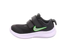 Nike Star Runner 3, Scarpe da Ginnastica, Black Chrome Dark Smoke Grey Green Strike, 23.5 EU