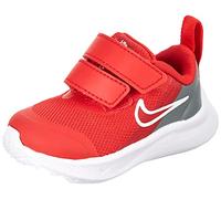 Nike Star Runner 3, Scarpe da Ginnastica, White Red, 22 EU
