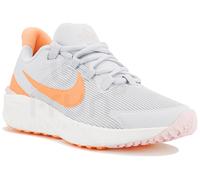 Nike Scarpe da Corsa Scarpa da Running su Strada Nike Star Runner 4 - Ragazzo/A, Pure Platinum/Peach Cream-Echo Pink, DX7615-008, 38.5 EU (6Y US)