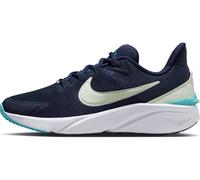 NIKE Star Runner 4, Scarpe da Ginnastica Unisex-Adulto, Midnight Navy Volt Tint Dusty Cactus, 35.5 EU