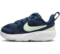Nike Star Runner 4 Schuh für Babys und Kleinkinder, Scarpa Unisex-Bimbi 0-24, Midnight Navy Volt Tint Dusty Cactus, 21 EU