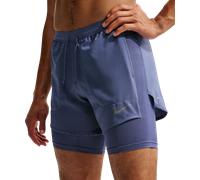 Nike Stride 2in1 5inch Shorts S Azzurro