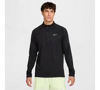 Maglia da Running con Zip A 1/4 Dri-Fit Nike Stride - Uomo, Black/Reflective Silv, HV2180-010, S