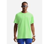 Maglietta da corsa nike stride gialla da uomo
