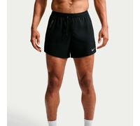 Nike Running - Short leggero e traspirante - M Nike Stride 5In Short Black Reflective Silver per Uomo - Taglia L - Nero