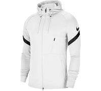 Nike Strike 21 Full-Zip Jacket Giacca Intera, Bianco/Nero/Nero, S/M Uomo