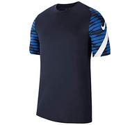 Nike Strike 21 - Maglietta da Uomo, Uomo, T-Shirt, CW5843-451, Ossidiana/Royal Blue/White/White, XXL