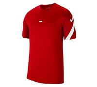 Nike Strike 21 Top (Youth), Maglia a Maniche Corte da Bambino, Unisex - Bambini, CW5847-657, University Red/Gym Red/White/White, 8-10 Anni