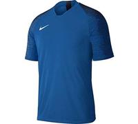 Nike Strike Jersey SS Maglia, Unisex Bambini, Royal Blue/Obsidian/White, L