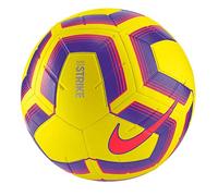Nike Strike Team Soccer Ball, Pallone da Calcio Unisex Adulto, Yellow/Purple/Flash Crimson, 5