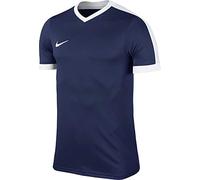 Nike Striker Iv, Maglietta A Manica Corta, Uomo, Blu (Midnight Navy/White), L