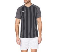Nike Striped Division III Jersey SS, T-shirt Uomo, Anthracite/Black/White/(White), S