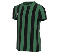 Nike Striped Division IV Jersey Maglia a Maniche Corte da Bambino, Unisex - Bambini, CW3819-302, Pino Bianco/Verde/Nero, 7-8 Anni