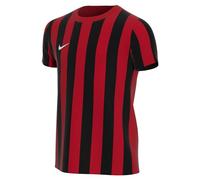 Nike Striped Division IV Jersey Maglia a Maniche Corte da Bambino, Unisex - Bambini, CW3819-658, università Rosso/Bianco/Nero, 10-12 Anni