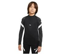 Nike Strke21 Dril Top a Maniche Lunghe Unisex per Bambini, Unisex - Bambini, CW5860-010, Nero/Antracite/Bianco/Bianco, 10-12 Anni