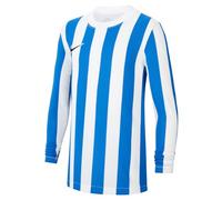 Nike STRP Dvsn IV JSY - Top a Maniche Lunghe Unisex per Bambini, Unisex - Bambini, CW3825-102, Bianco/Blu/Nero, 7-8 Anni