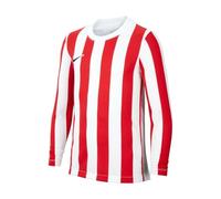 Nike STRP Dvsn IV JSY - Top a Maniche Lunghe Unisex per Bambini, Unisex - Bambini, CW3825-104, Bianco/Rosso/Nero., 12-13 Anni