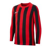 Nike STRP Dvsn IV JSY - Top a Maniche Lunghe Unisex per Bambini, Unisex - Bambini, CW3825-658, università Rosso/Bianco/Nero, 7-8 Anni