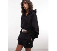 Nike Studio Fleece short di peso medio in nero XS