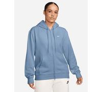 Nike Studio Small Logo W - Felpa - Donna - Azzurro L