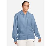 Nike Studio Small Logo W - Felpa - Donna - Azzurro M