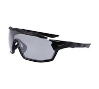 Nike Unisex NIKE SHOW X RUSH DZ7368 060 Occhiali da sole Bio-iniettato Grigio Argento Maschera Normale Fotocromatiche