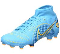 Nike Superfly 8 Academy Fg/Mg, Scarpe da calcio Unisex - Adulto, Cloro Blu/Laser Arancio-Marina, 40.5 EU
