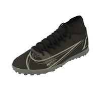 NIKE Superfly 8 Club Tf Scarpe da Calcio Uomo Cv0955 Scarpe da ginnastica, Nero Grigio Ferro 004, 42 EU