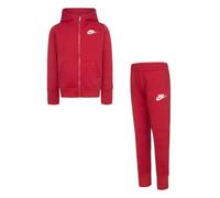 Nike Sustainable FZ Set per Bambini Gym Red 6/7 Anni