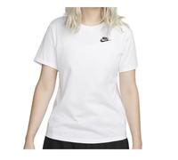 Nike Sportswear Maglietta 'Club Essential' nero / bianco, Taglia M