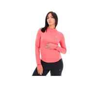 Nike Maglia da corsa donna Swift Dri-FIT UV 1/2-Zip maniche lunghe M rosso/fuchsia