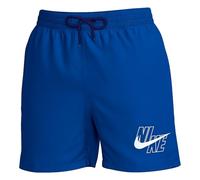 Nike Swim Breaker Logo 5´´ Volley Swimming Shorts Blu XL Uomo