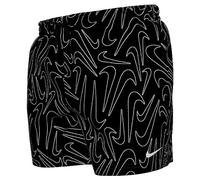 Nike Swim Breaker Tossed SWOOS 5" Volley Short Black