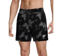 Nike Swim Contend AOP 5" Volley Short Black
