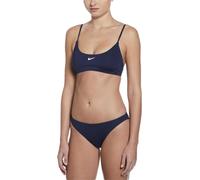 Nike Swim Costume Bralette Bikini Set NESSF243 Tessuto Tecnico Blu Navy Donna