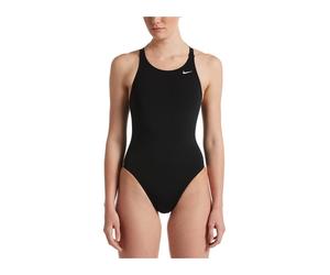 Nike Swim Costume Intero Fastback One Piece NESSA001 Tessuto Tecnico Nero Donna