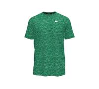 Nike Swim Hydroguard Heather Essential Short Sleeve T-shirt Verde L Uomo