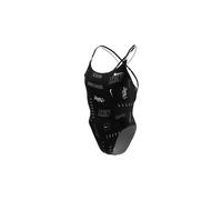 Nike swim modern spiderback costume da bagno a 1 pezzo da donna nero